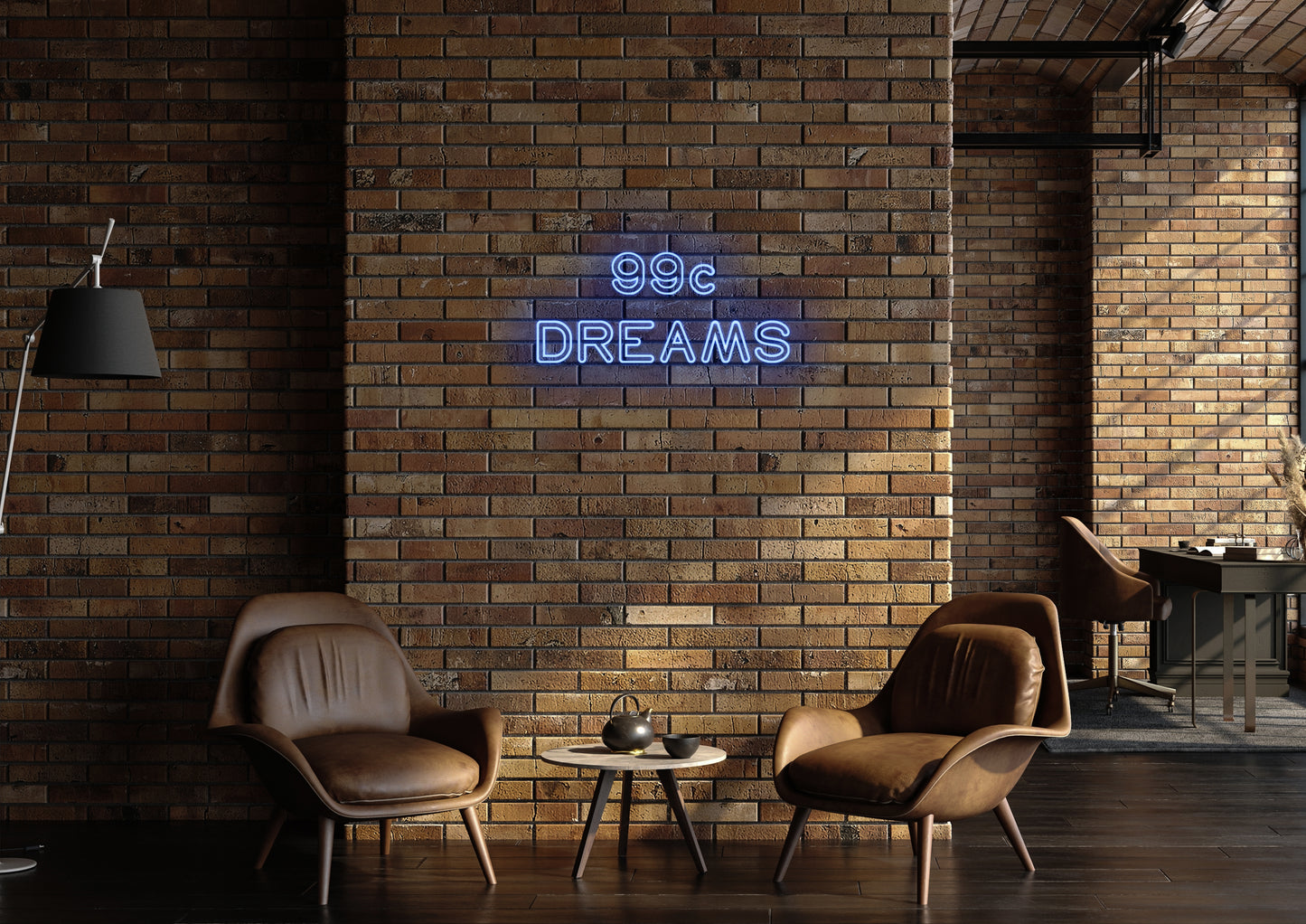 99c Dreams - Neon Sign