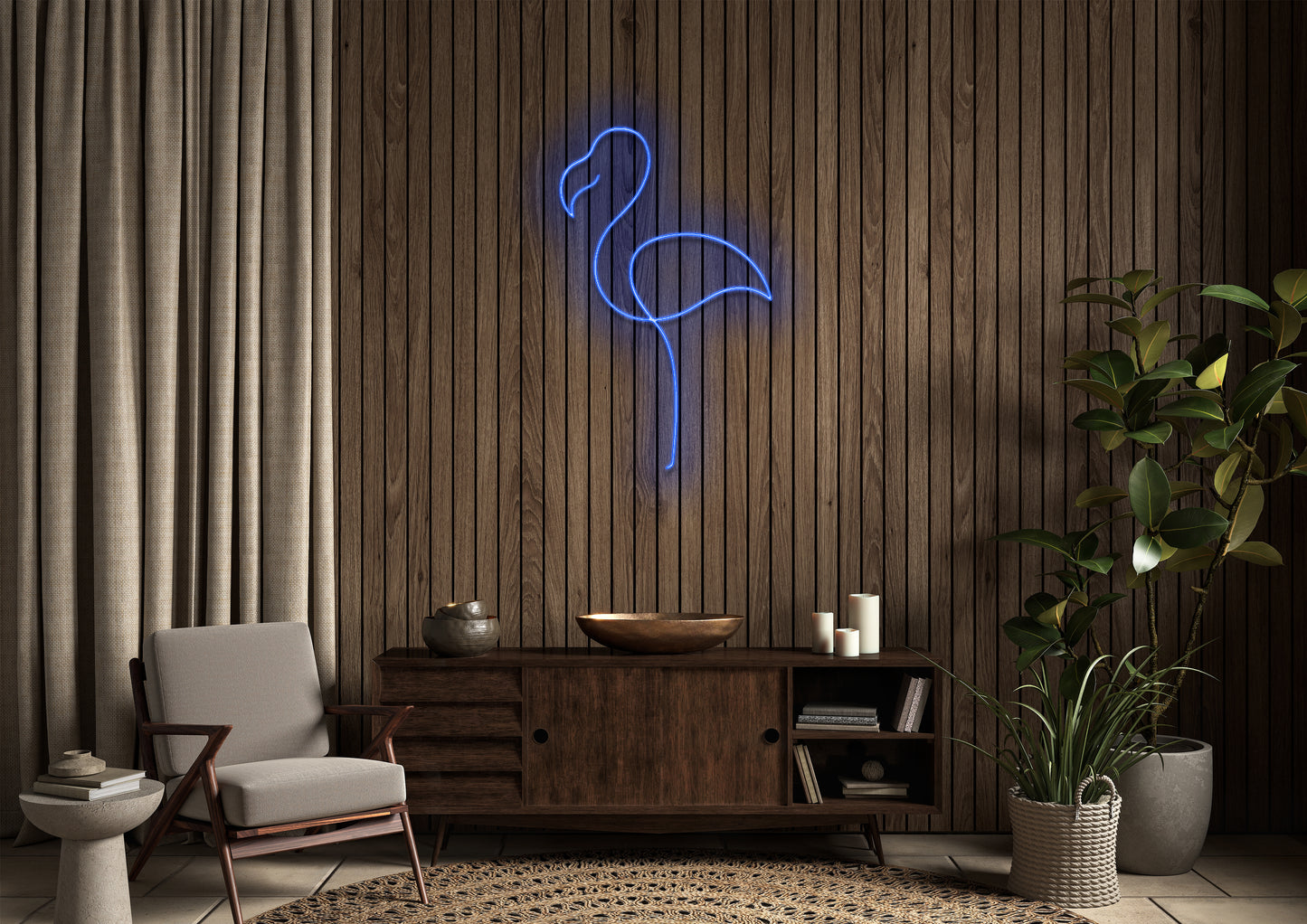 Flamingo - Neon Sign