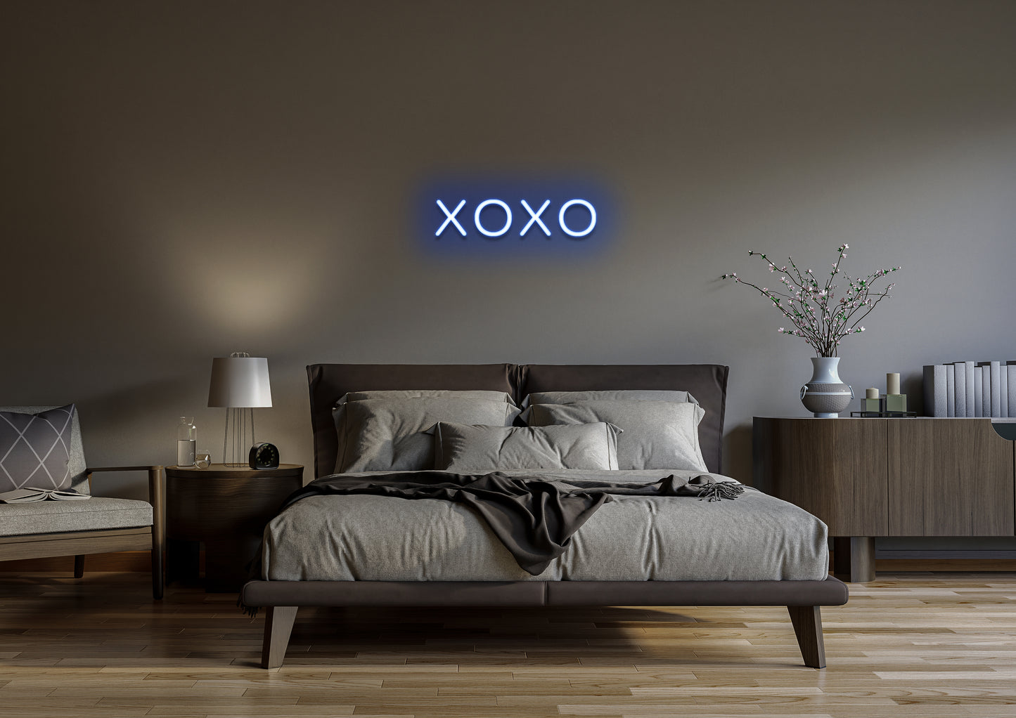 xoxo (clean) - Neon Sign
