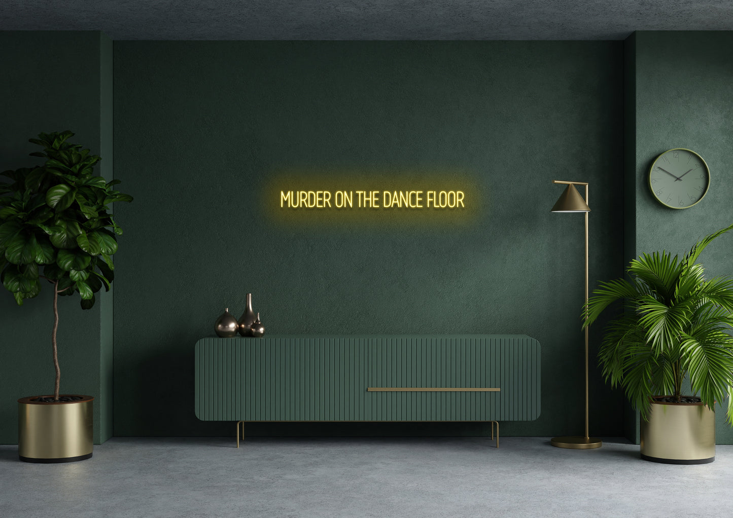 Murder on the dance floor - Neon Sign