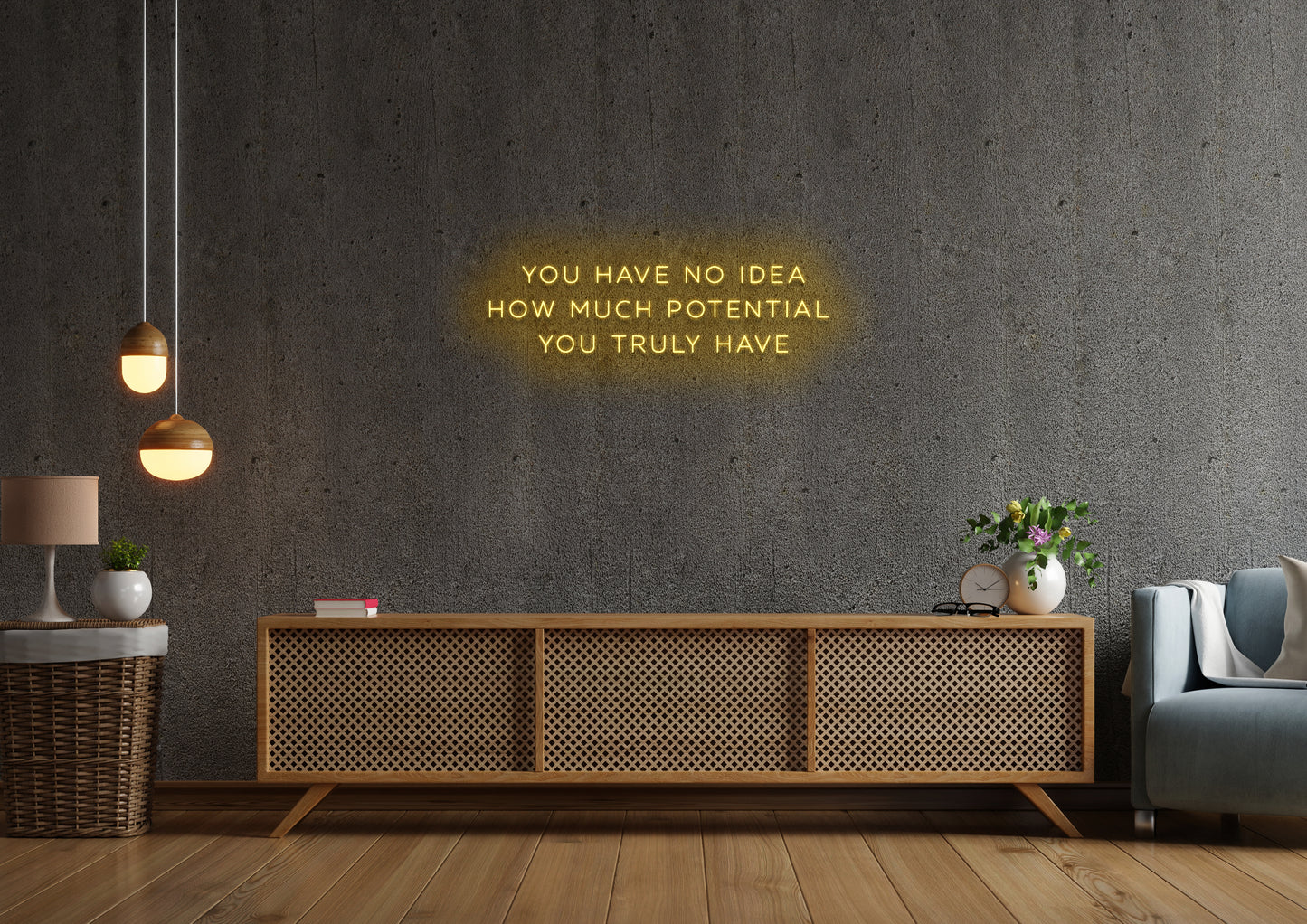 Your Potential - Neon Sign