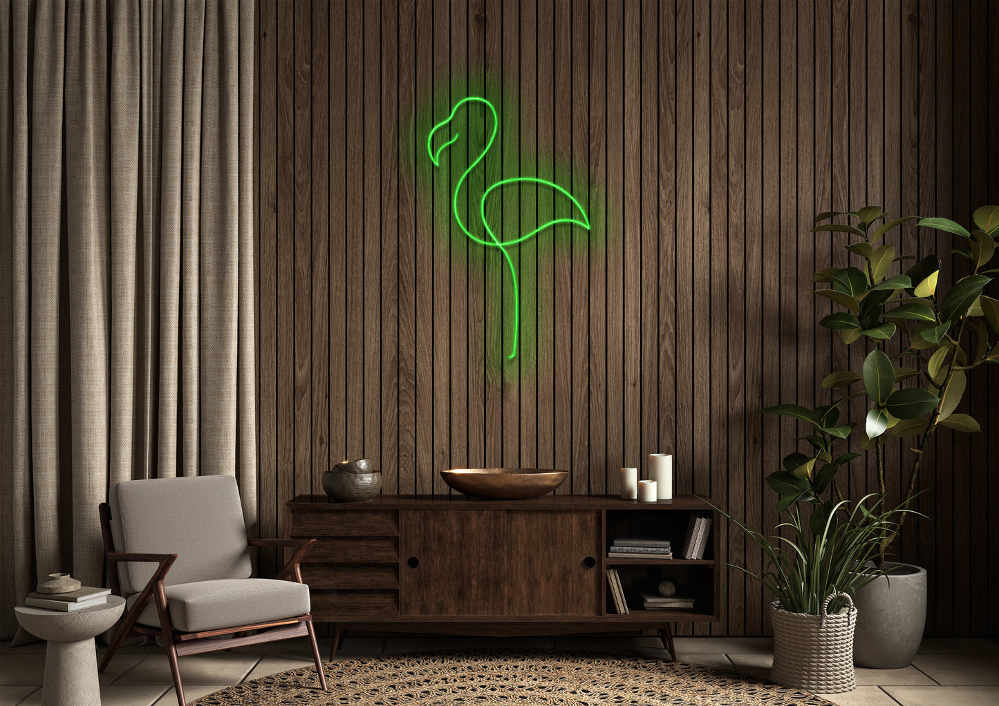 Flamingo - Neon Sign