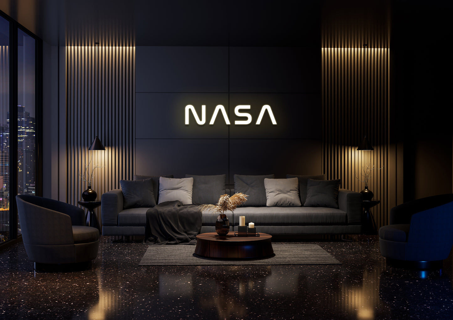 NASA  - Neon Sign