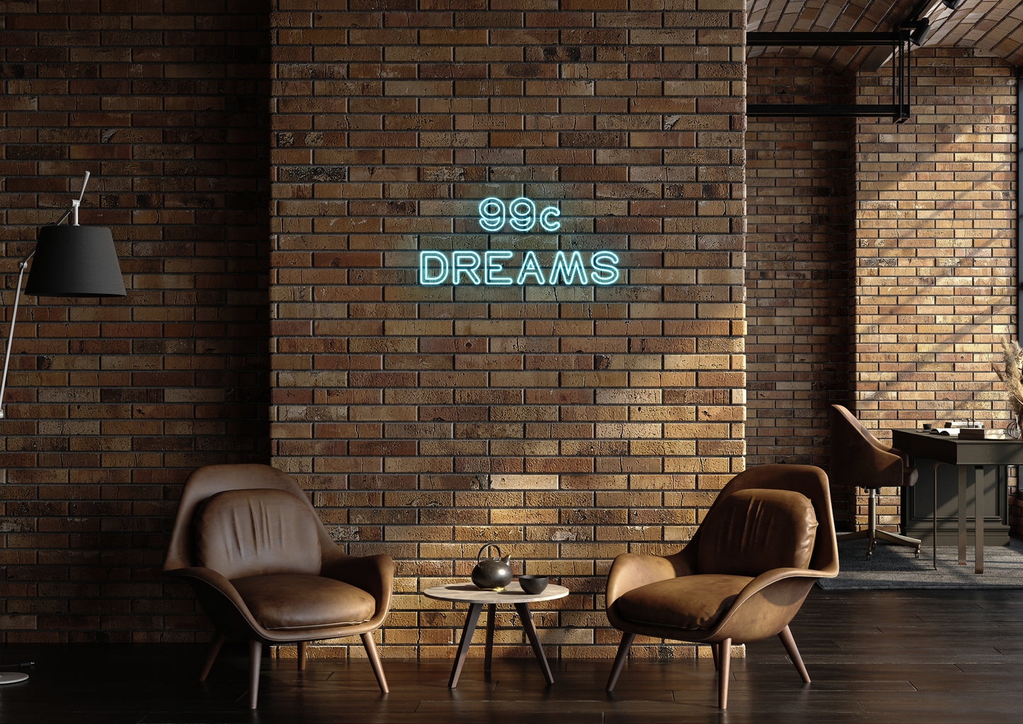99c Dreams - Neon Sign