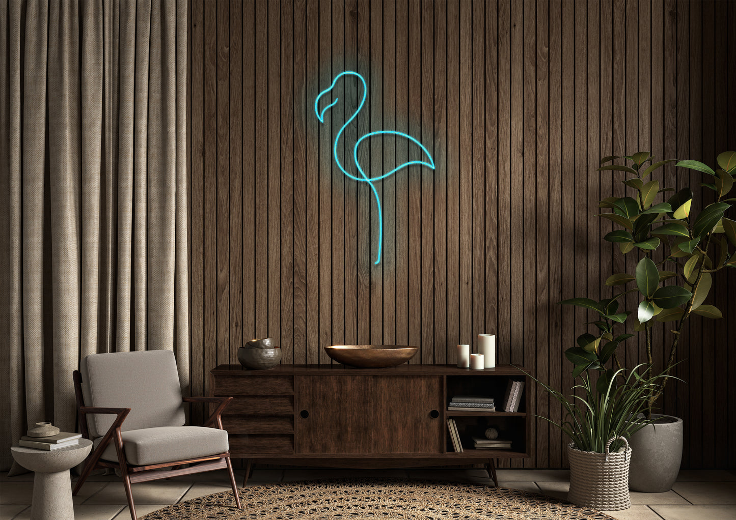 Flamingo - Neon Sign
