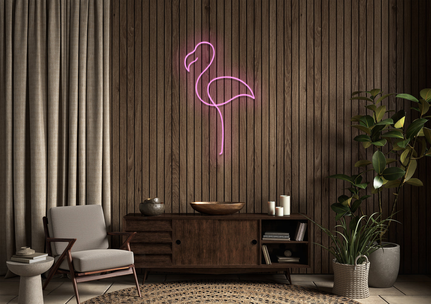 Flamingo - Neon Sign