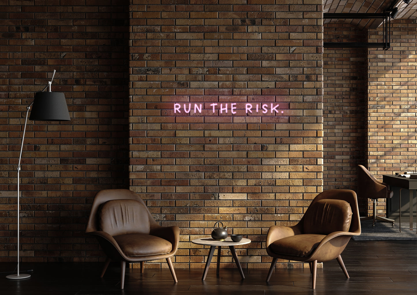 Run The Risk - Neon Sign
