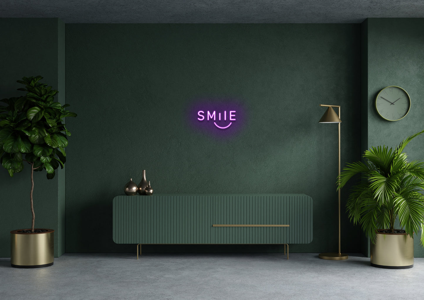 Smile - Neon Sign