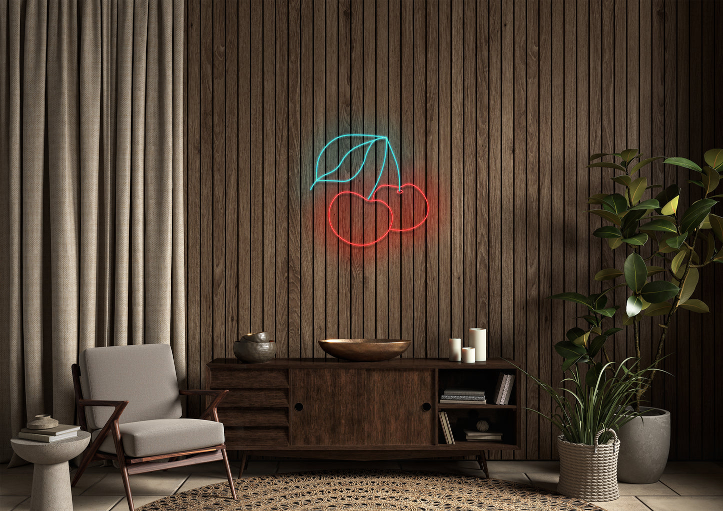 Cherrys - Neon Sign