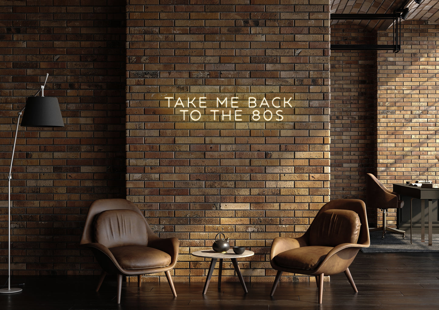 Take Me Back To The 80's - Neon Sign