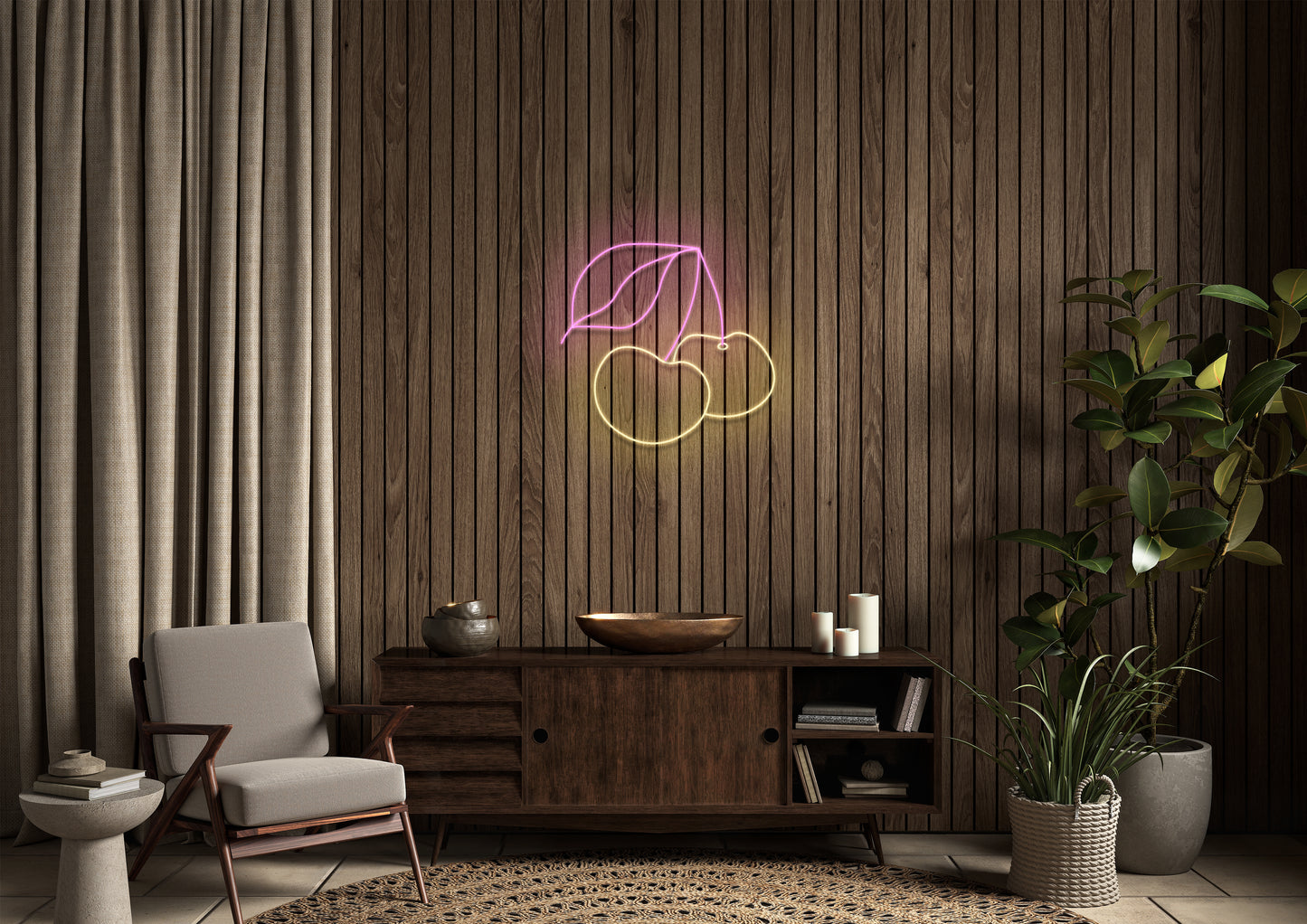 Cherrys - Neon Sign