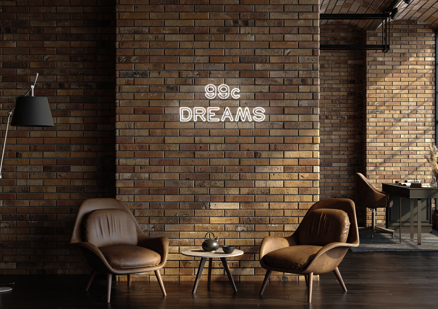 99c Dreams - Neon Sign