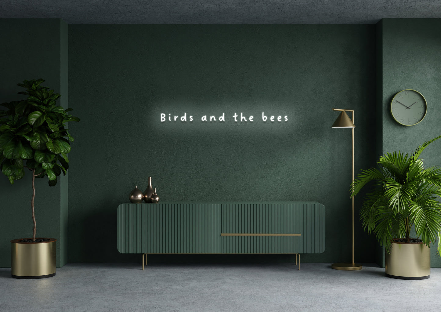 Birds and The Bees - Neon Sign