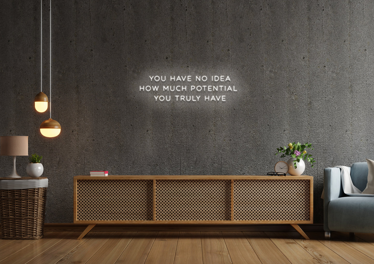 Your Potential - Neon Sign