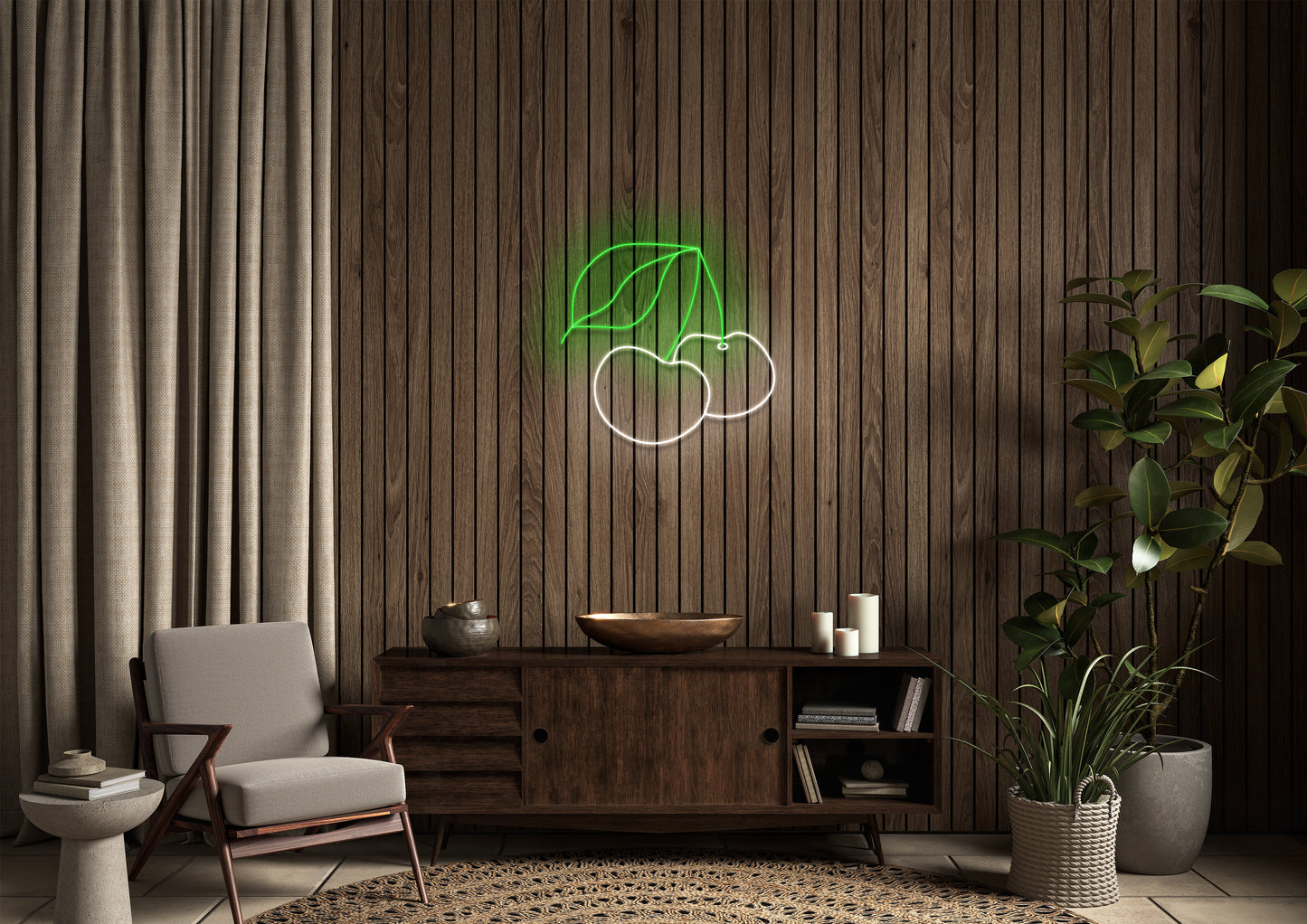 Cherrys - Neon Sign