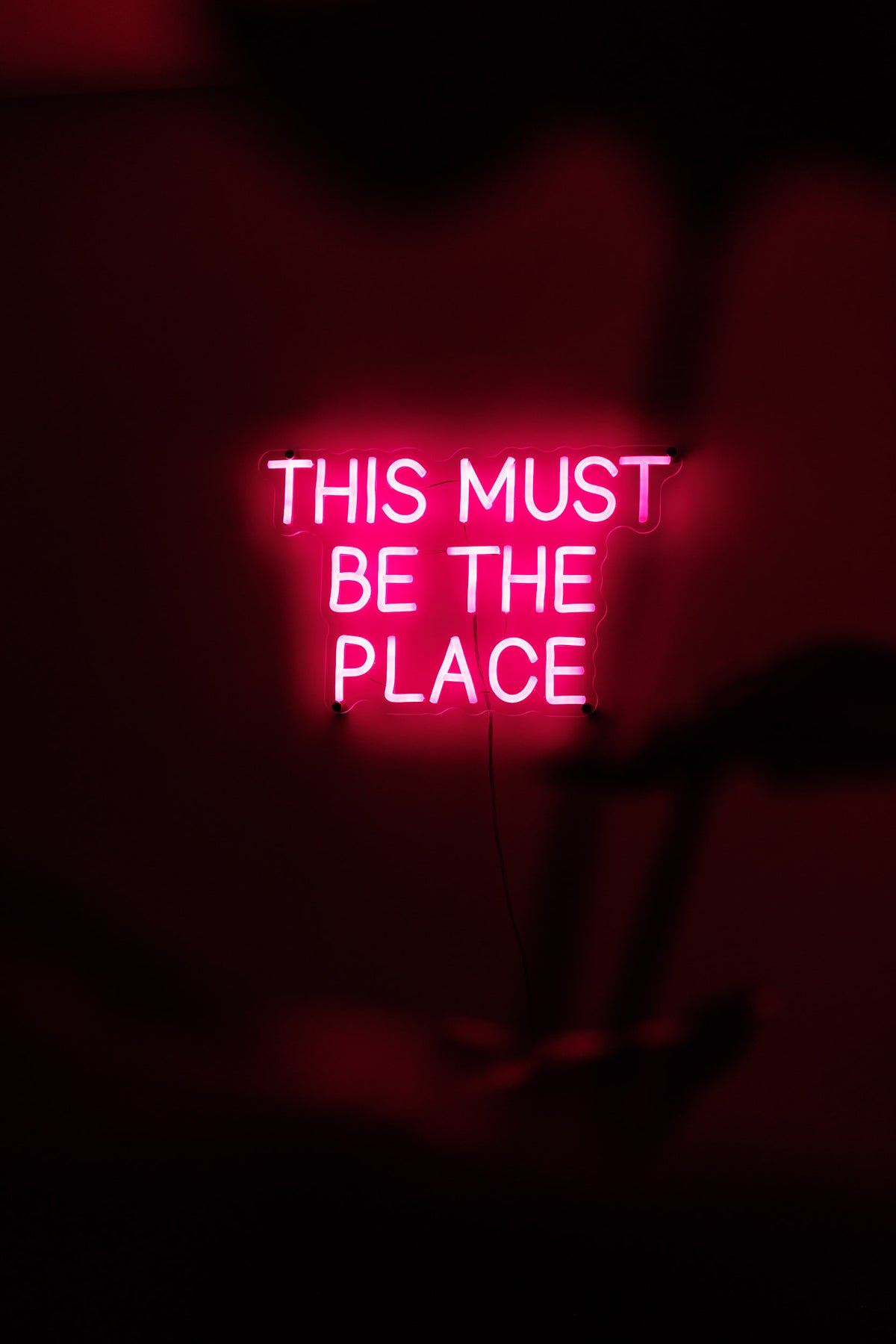 This Must Be The Place - Neon Sign