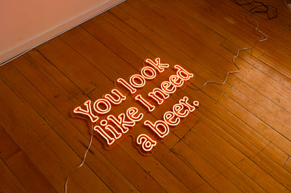 Need Beer - Neon Sign