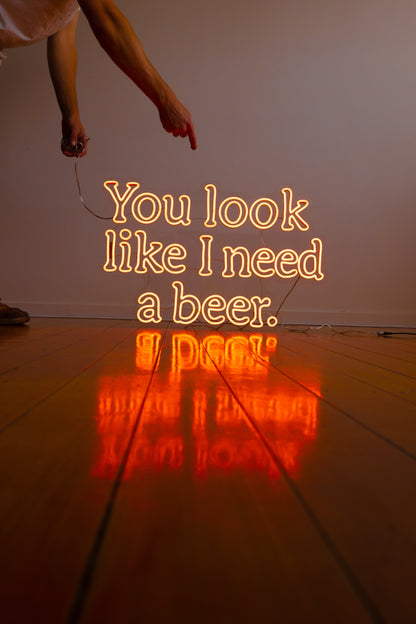 Need Beer - Neon Sign