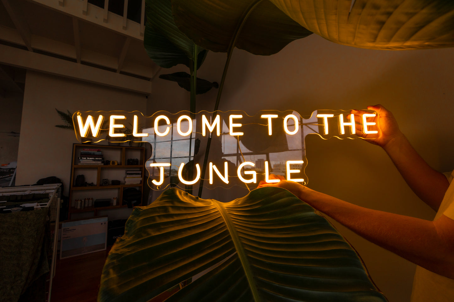 Welcome To The Jungle - Neon Sign