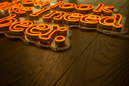 Need Beer - Neon Sign