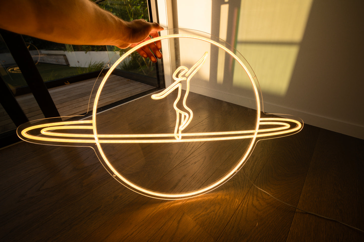 Planet Dance - Neon Sign