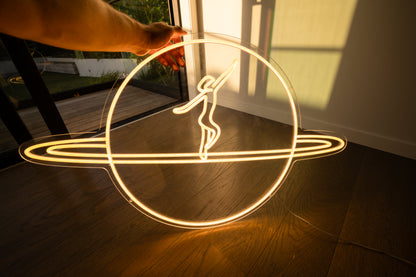 Planet Dance - Neon Sign
