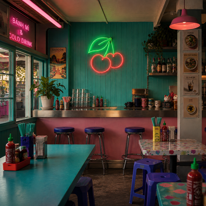 Cherrys - Neon Sign