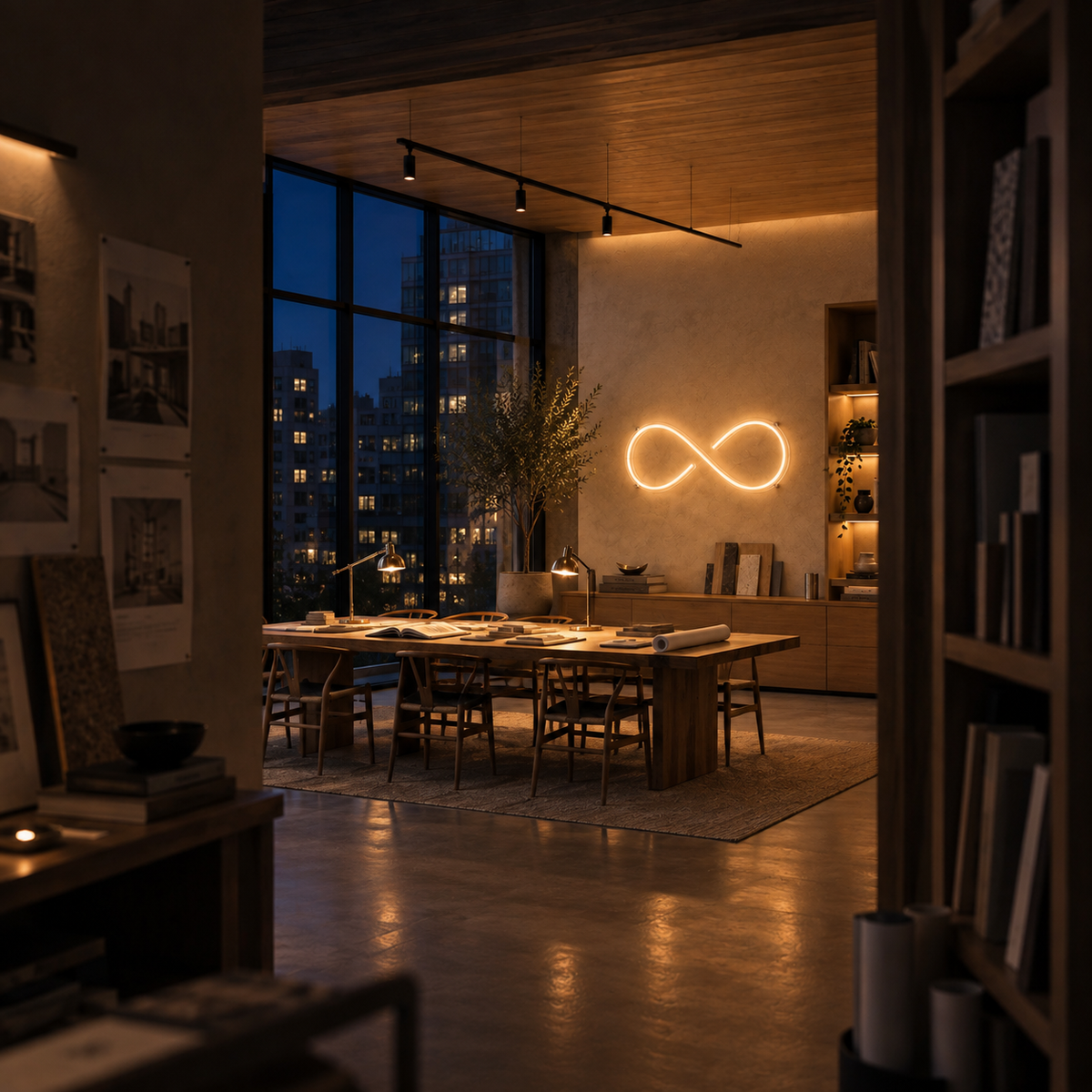 Infinity - Neon Sign