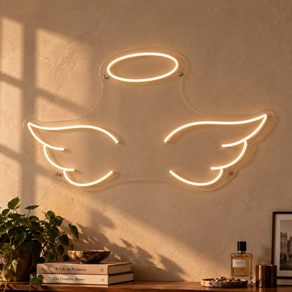 Angel Wings - Neon Sign