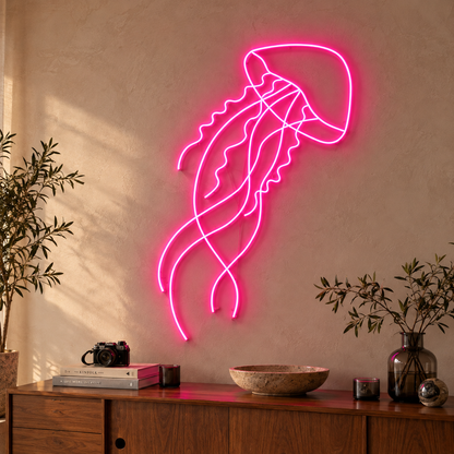 Jellyfish - Neon Sign