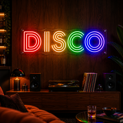 Disco - Neon Sign