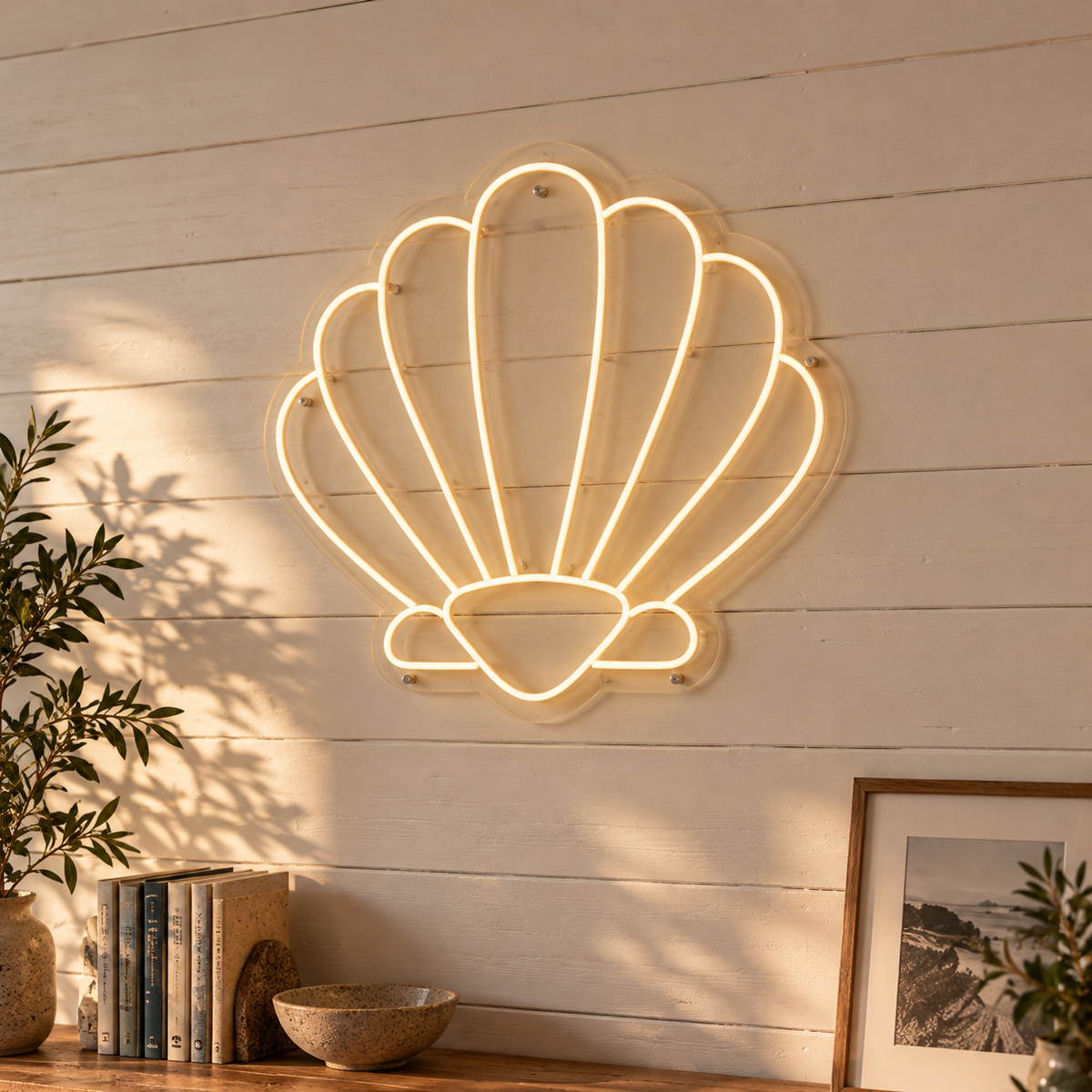 Clam - Neon Sign