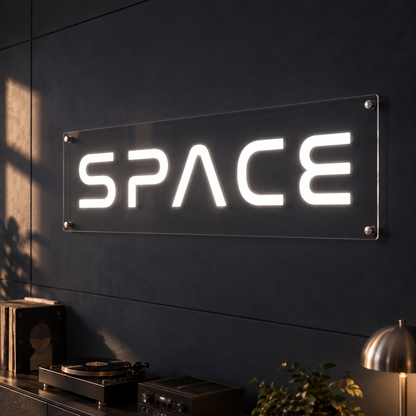 Space - Neon Sign
