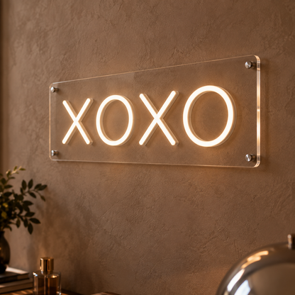 xoxo (clean) - Neon Sign