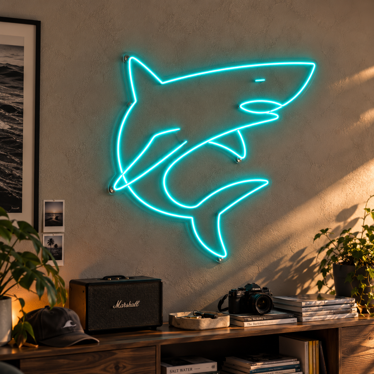 Shark - Neon Sign