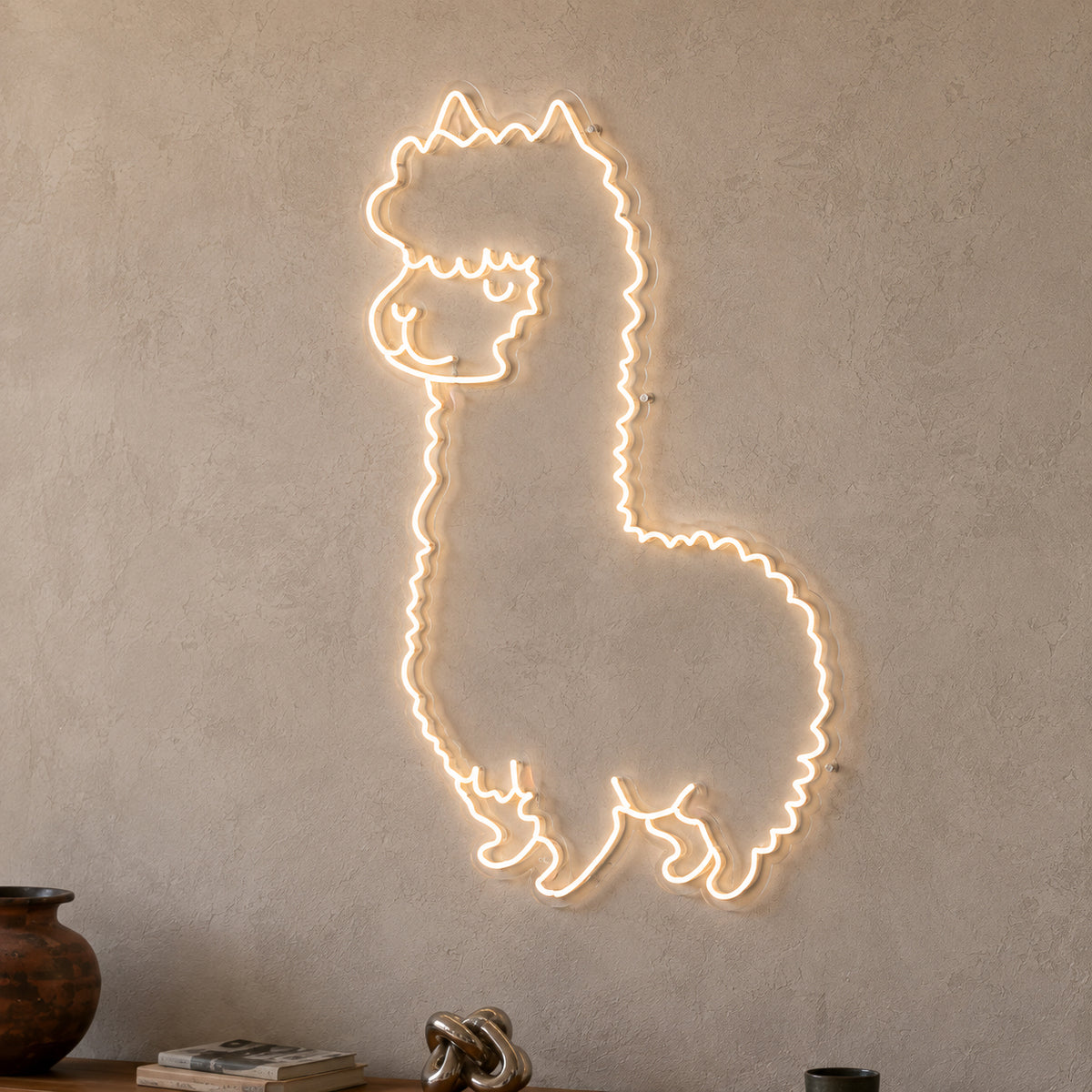 Lama - Neon Sign