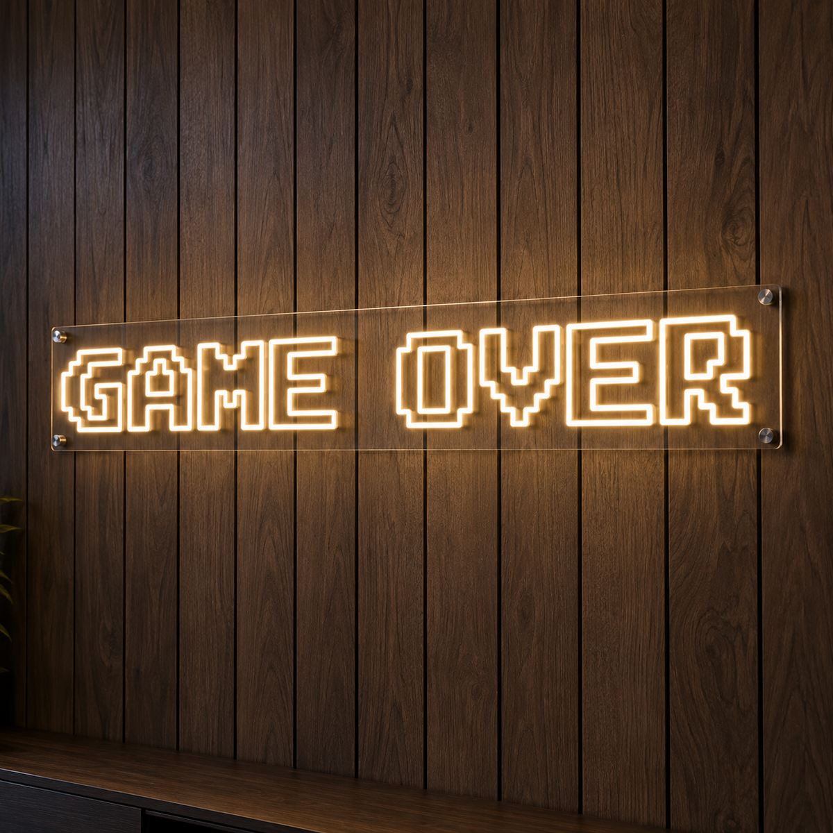 GAME OVER - Neon Sign