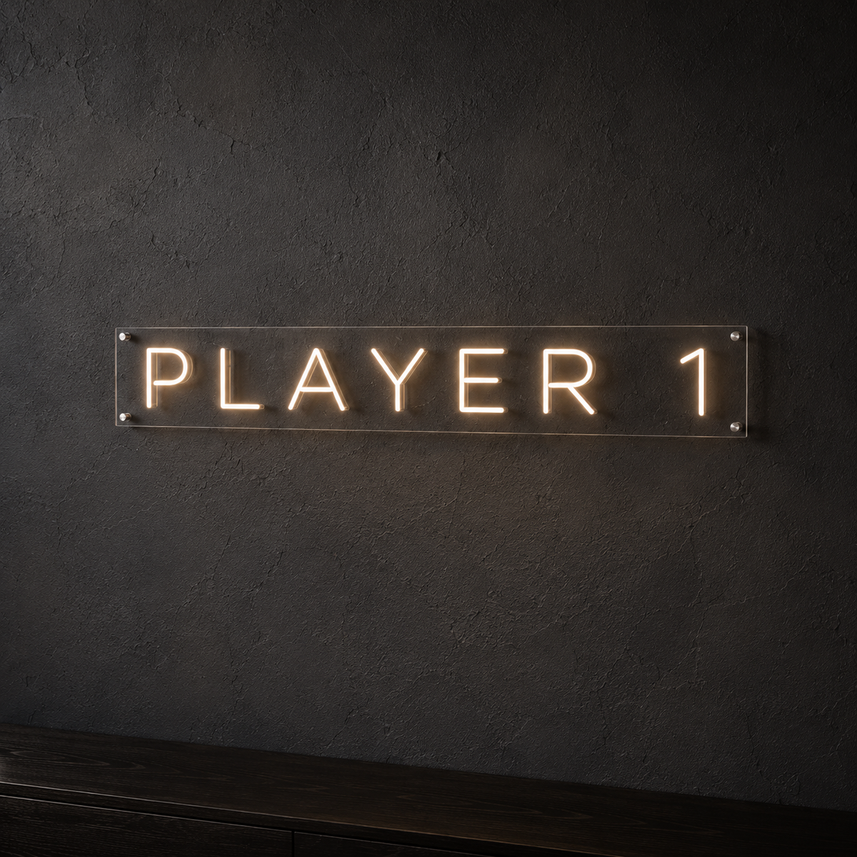 Player 1 - Neon Sign
