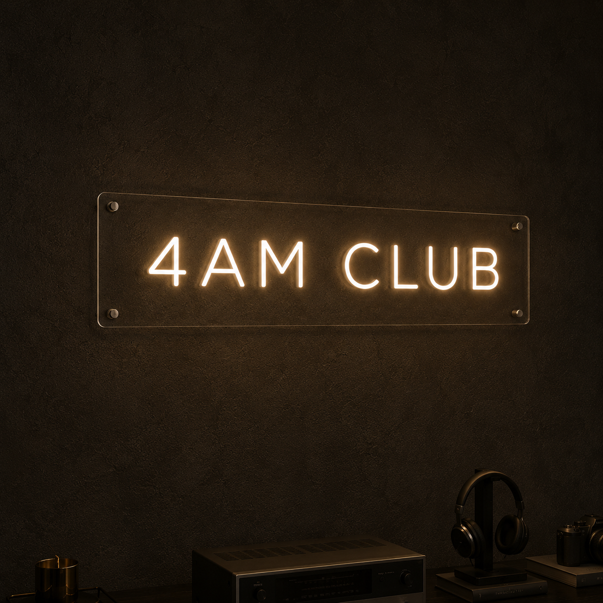 4AM Club - Neon Sign