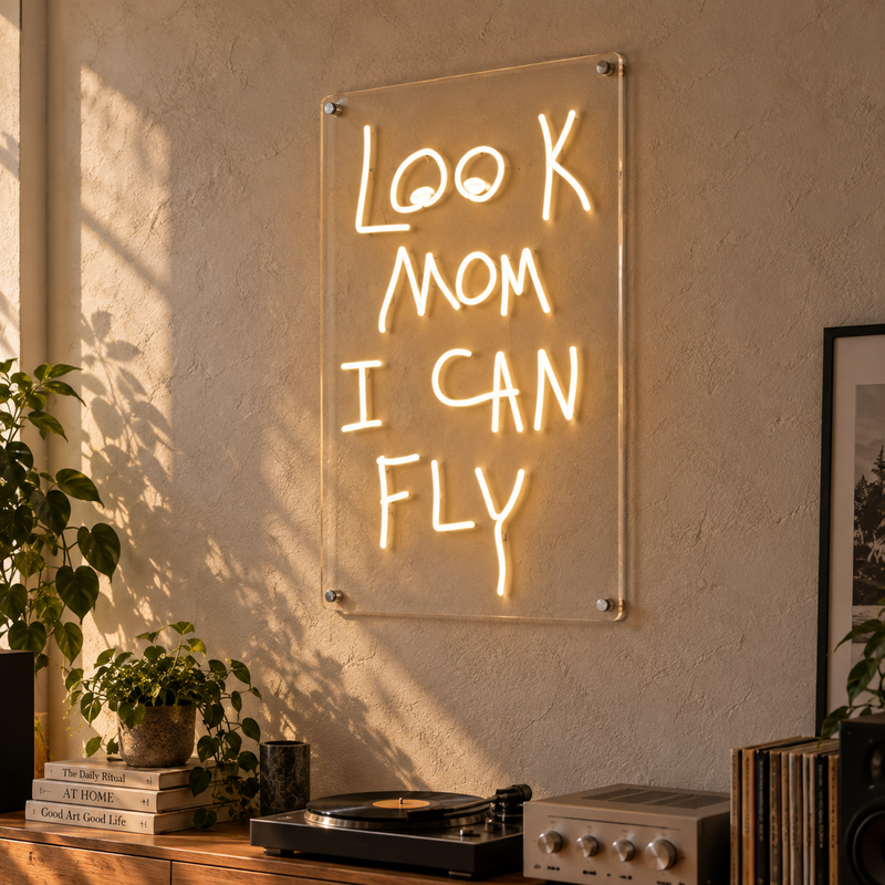 Real-life Rectangle acrylic backboard example