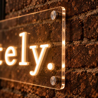 Absofuckinglutely (serif) - Neon Sign