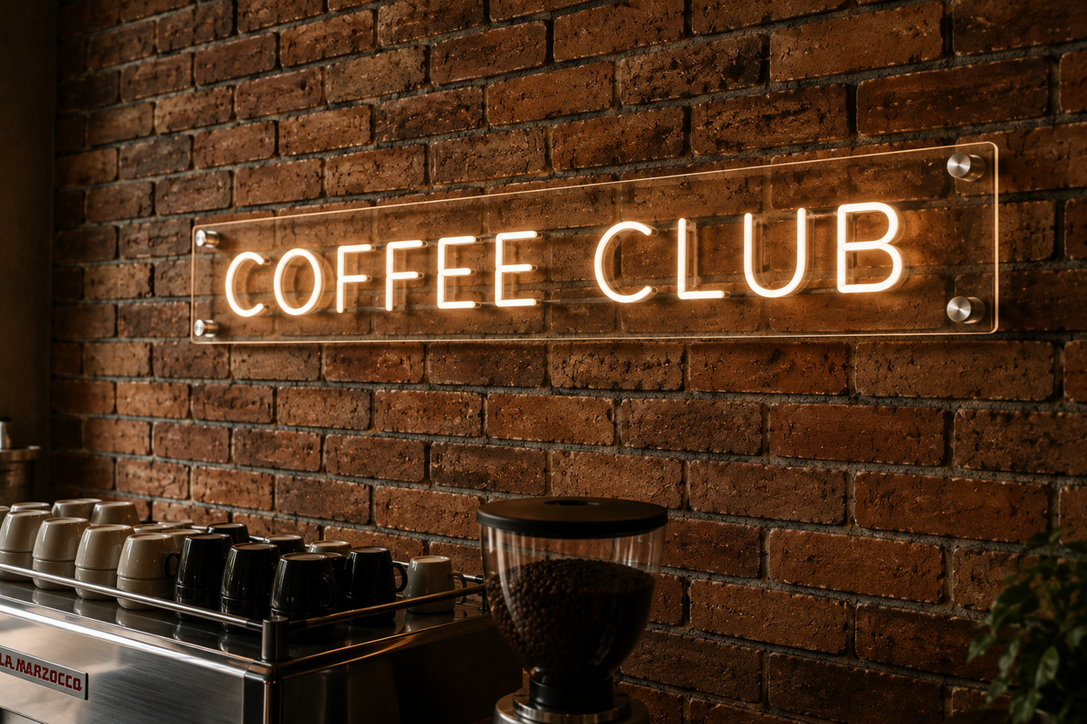 Coffee Club - Neon Sign