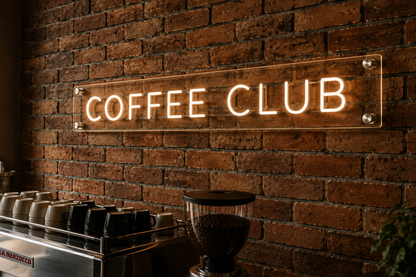 Coffee Club - Neon Sign
