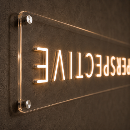 PERSPECTIVE - Neon Sign
