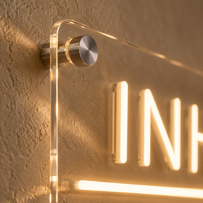 INHALE | EXHALE - Neon Sign