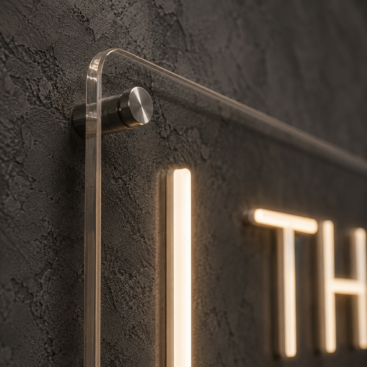 Think About Things Differently - Neon Sign