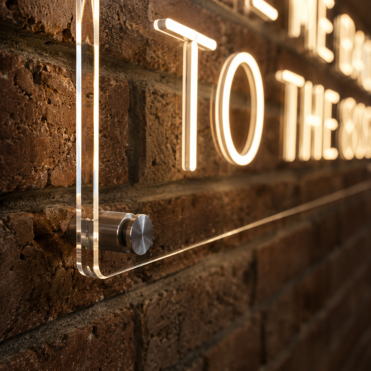 Take Me Back To The 80's - Neon Sign