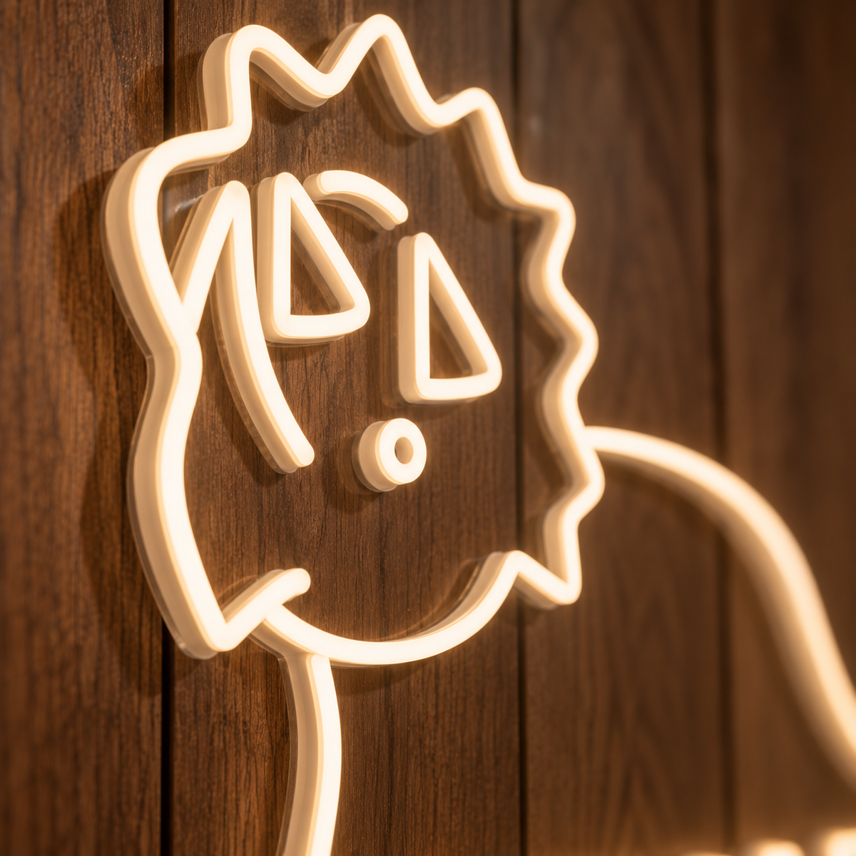 Triceratops - Neon Sign