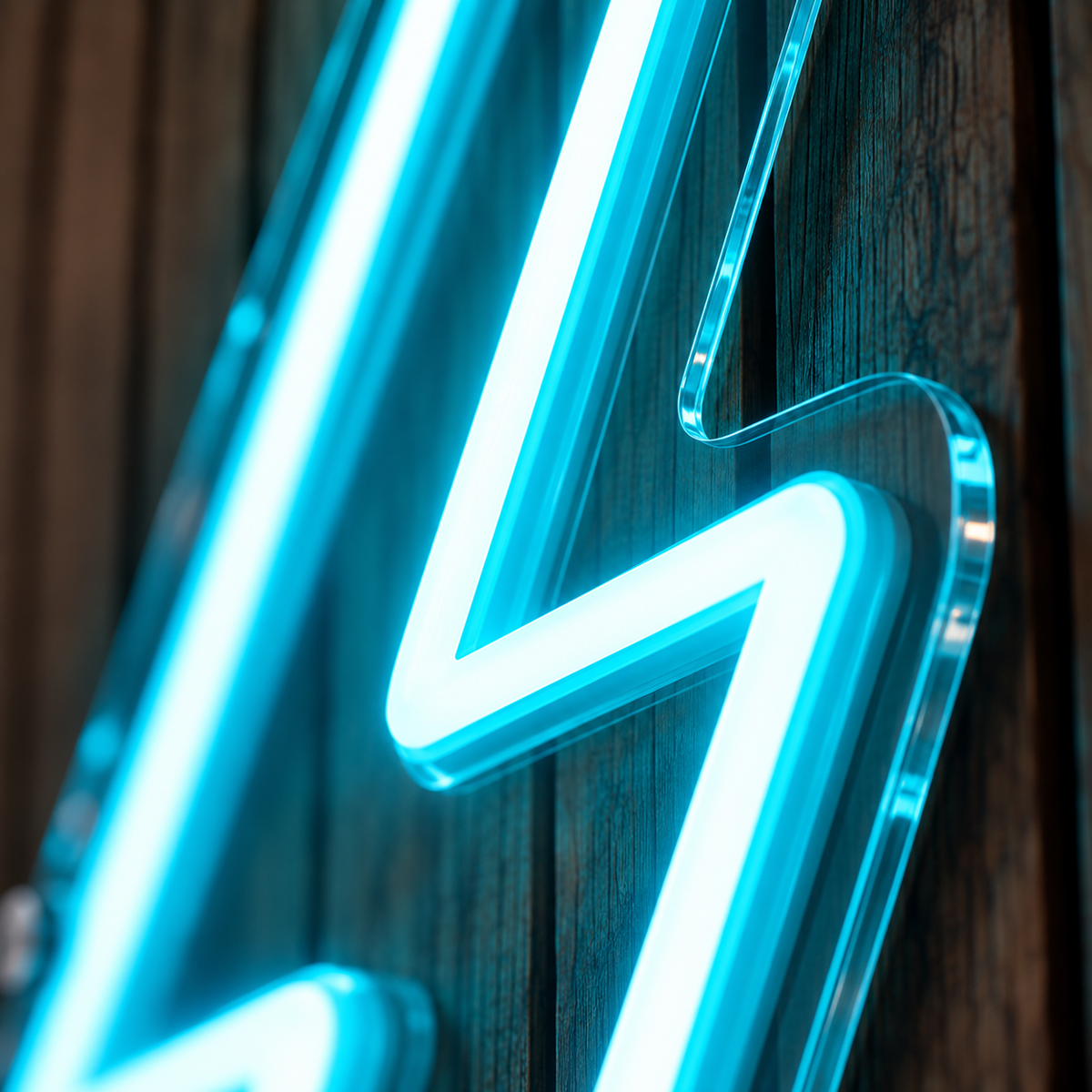 Lightning Bolt - Neon Sign