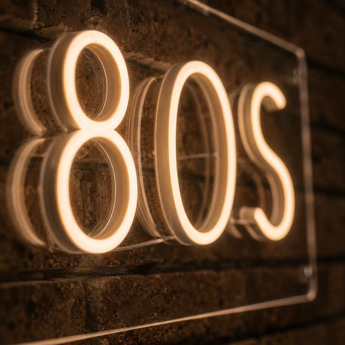Take Me Back To The 80's - Neon Sign